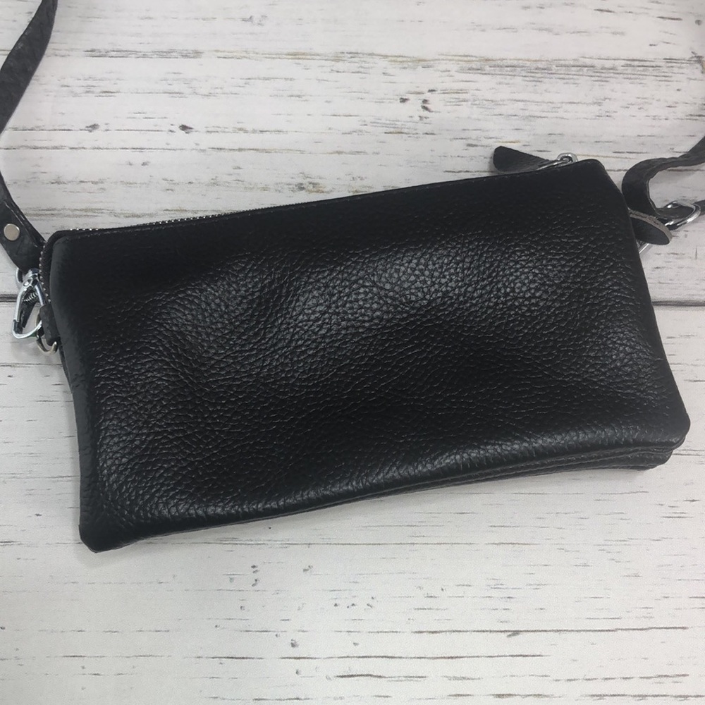 Like New Wristlet Mini Purse Brown Cross body - Picture 6 of 13